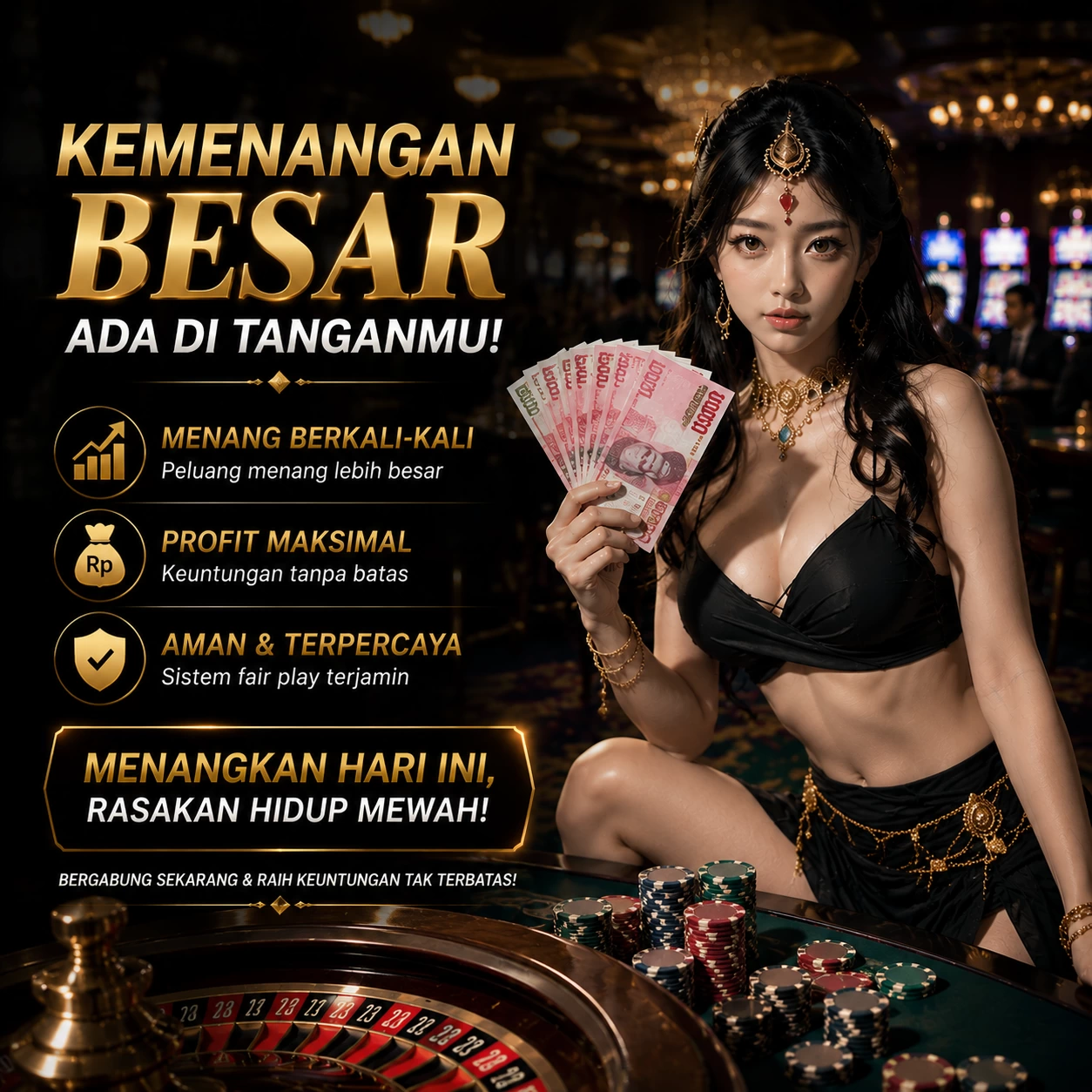 Ikon aplikasi rajanaga777 resmi
